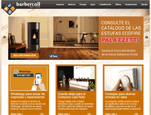 Tablet Screenshot of barbercoll.com
